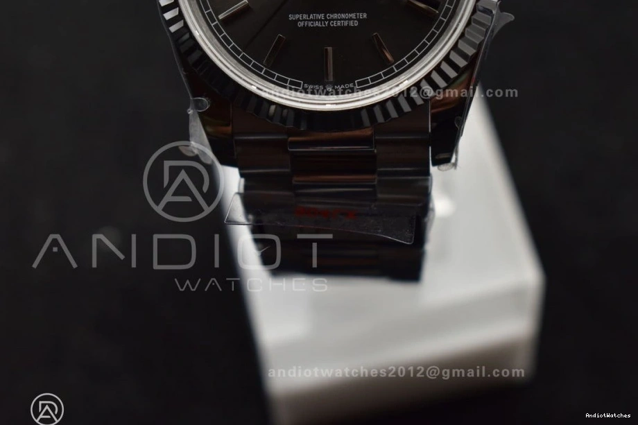 Grey (Gain Bracelet Dial vr3255 SS DayDate on 683 Steel QF Best Weight) 36 904L V5 DailyWear Edition President 0316